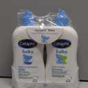 Cetaphil Baby Wash & Shampoo Plus Body Lotion, Healthy Skin Essentials, Head to Toe Hydration for up to 24 Hours, for Delicate, Sensitive Skin, 2-Pack,White