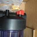 Airthereal Whole House Water Filter Housing, Sediment Filters for Well and City Water, 20"x4.5" Sediment Whole House Water Filter Cartridges with 3/4" NPT Port, Pre-Filtration System (Clear Housing)