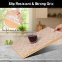 Cooyes Shelf Liner Premium Non-Adhesive Cabinet & Drawer Liner for Kitchen Waterproof Shelf Paper with Modern Pattern Durable EVA Cabinet Mat Easy to Cut 24" W x 240" L
