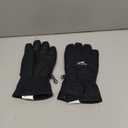 Achiou Kids Ski Gloves, Waterproof Winter Snow Snowboard Gloves Warm Touchscreen for Kids Boys Girls Children Skiing Cycling (XL (11-12 Years), Black)