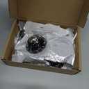 PlusRoc 8 Pack Self Adhesive Caster Wheels 1 Inch for Appliance Sliders Rollers, Load Capacity 28LBS Per Wheel, Low Profile Swivel Wheels for Furniture Storage Bins, Black