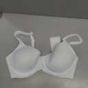 Leading Lady, Brigitte Full Coverage, Underwire, Lightly Padded T-Shirt Bra, Side & Back Smoothing, Adjustable Straps,42A (White)