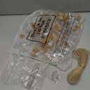 Bokon 50 Packs Mini Plastic Bottles with Corks Stoppers Eye Screws Funnels Small Potion Bottles Tiny Clear Sand Art Jar Wishing Vial for Birthday Party DIY Crafts Gift