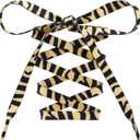 Colorful Pattern Shoe Laces: 2 Pair Flat Print Shoelaces for Sneakers
