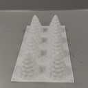 3D Christmas Tree Silicone Molds Large Christmas Molds Xmas Tree Pan Silicone Mold 8-Cavity Christmas Cake Mold for Mousse Cake Muffin Baking Jello Chocolate Ice Cube Soap Candle Lotion Bar Bath Bomb