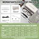 Large Reading Glasses Women Trendy Thick Square Readers 1.0 1.25 1.5 1.75 2.0 to 4.0 5.0 6.0 Spring Hinge (Slim Rim-leopard)