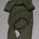 Sticky Cat Clothes Stretchy, Sphynx Hairless Sweater & Pajamas for Cats only, Soft Cat Onesie for Cats After Surgery Female Male & Hair Loss Prevention, Green XL