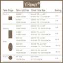 YiHomer Pastoral Rectangle Tablecloth - 60 x 140 Inch Table Cloth - Washable Table Cover with Dust-Proof Wrinkle Resistant for Restaurant, Picnic, Indoor and Outdoor Dining, Floral (Dark Blue)