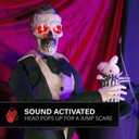 Haunted Hill Farm 5.9-Ft. Magician Halloween Animatronic