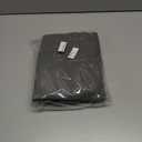 Large Canvas Tote Bag with Multi-Pockets Extra Big Shopping Beach Totes Bags Reusable Grocery Bag (Grey)