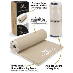  voxelure Gymnastics Mat 28.5" W X 10" D X 10"
 H