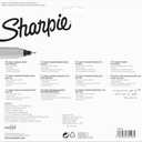 Sharpie Permanent Markers Ultra Fine Point Assorted Colors 12 Count