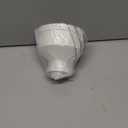 PATIKIL 4" to 2" Duct Reducer, PVC Pipe Increaser Adapter Ducting Airflow Tube Pipe Fitting for DWV (Drain, Waste and Vent) Ventilation Ducting, White