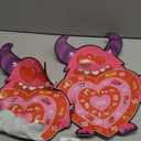 chiazllta 2Pcs Valentine's Day Dart Board Sticky Balls Toys Games Cartoon Monster Darts with 6 Sticky Balls Valentines Dart Board Game for Kids Indoor Outdoor Sports Classroom Gifts Party Games