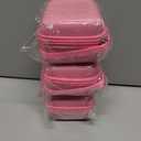 3 x MGZNMTY Carrying Case and Silicone Case for Bitzee Magicals Interactive Toy Digital Pet and Protective Skin Cover for New Bitsy Electronic Virtual Pet (Pink)