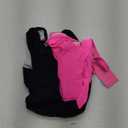 Aqua Eve One Piece Bathing Suit for Women Tummy Control Swimsuit Slimming Vintage Swimwear (X-Large, Hot Pink and Black)