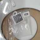 Mayfair Cassel Slow Close Toilet Seat, Easy Clean, Non Slip Premium Wood Seat, Easy Install, Made in USA, Round, White