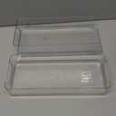 Clear Plastic Storage Bins, Pantry Organizers and Storage or Kitchen Organization and Storage Containers Bins for Organizing, Fridge, Freezer, Bathroom, Pantries, Refrigerator, Cabinet Organizer Bin