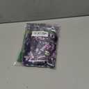 Purple Black Goth Spooky Pattern Christmas Stocking, 17.7'' Long, Plush Christmas Stocking Lovely Home Holiday Mantel Ornament Decor, One Size