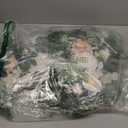 Ling's Moment 2pcs Wedding Flowers Garland Artificial Floral Swag Arch Decorations Rose Greenery Arrangements White & Sage Ceremony Reception Garden Easel Wall Entryway Outdoor board(NOT Include Sign)