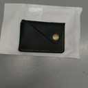 Retro Leather Card Wallet Men Business Bank Card Holder Thin Credit Card Case Convenient Small Cards Pack Cash Pocket (Green)