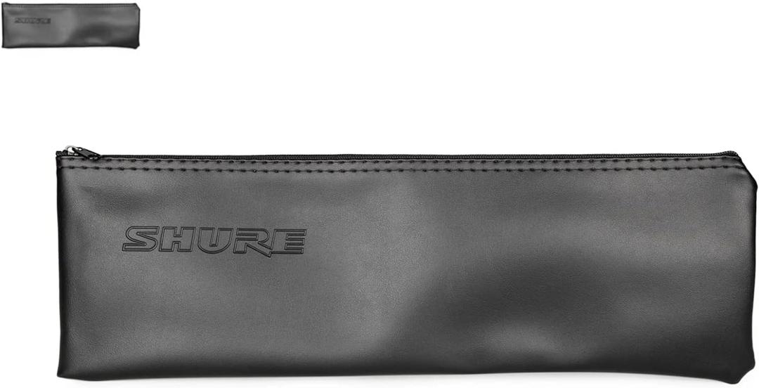 Shure 95B2313 wireless handheld microphone zippered case bag pouch 13"x4" long