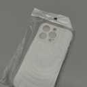 GUNPRIO Case for iPhone 15 Pro, Thin Slim Stylish Ripple Pattern Design, iPhone 15 Pro Protective Cover 6.1 inch, White