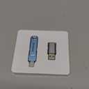 MFi Certified 256GB Flash Drive for iPhone Photo Stick Thumb Drive, USB Memory Stick iPhone Flash Drive for Photos, High Speed Jump Drive External Storage for iPhone/iPad/Android/PC (Light Blue)