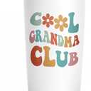 Aurahouse Mothers Day Grandma Gifts-Cool Grandmas Club Tumbler 20oz, Birthday Gifts for New Grandmas, First Time Grandma-to-be, Nana, Mimi, Gigi Christmas Coffee Cup