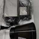 Aromaster Coffee Bean Grinder with 48 Gind Settings, Conical Burr Coffee Grinder for Home Use,Stainless Steel,40 Seconds Adjustable Timer,Anti-static,Easy to Clean with Brush (Silver)