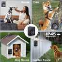 Anti Barking Device for Dogs Long Range 50ft, Ultrasonic Dog Bark Deterrent Device with Stop Dog Barks - Dog Barking Stopper, Bark Box, Barking Control Devices for Dog Training in Outdoor/Indoor