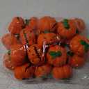 Skylety 25 Pieces Halloween Pumpkin Stress Relief Balls 2.36 Inch Foam Stress Balls Halloween Party Favors for Mini Pumpkins Squeeze Gifts Prizes Bag Fillers Carnival Rewards