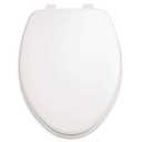 American Standard 5311012.020 Laurel Elongated Wood Toilet Seat with Cover, White