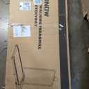 Walking Pad, Under Desk Treadmill with Incline for Home Office 2.5HP Portable Walking Treadmill with 265 Lbs Weight Capacity Walking Machine, Remote Control, LED Display (Black Orange)