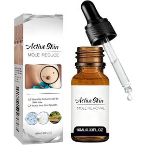 Skin Mole Removal for Face & Body  Mole and Wart Removal Serum, Express Acting Wart Remover, Hydrating Formula, Suitable for Sensitive Skin (10ML/0.33FL.OZ)