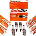 Autolite 24 Copper Resistor Automotive Replacement Spark Plugs (4 Pack)
