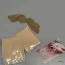 Bouiexye Bald Cap Halloween, 2Pcs Nylon Wig Caps 2Pcs Latex Makeup Bald Cap for Adults Women Men Costume Accessory for Theme Halloween Party Cosplay