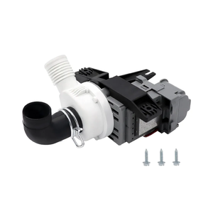 2025 UPGRADED W10536347 W10155921 W10049390 Washer Drain Pump with 3 Mounting Screws Fit for Whirlpool Kenmore Maytag washer, Replace W10217134 W10281682 AP5650269