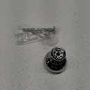 Amerock | Cabinet Knob | Polished Chrome | 1-1/4 inch (32 mm) Diameter | Edona | Drawer Knob | Cabinet Hardware (Pack of 1)
