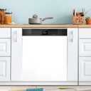 White Dishwasher Magnet Cover Magnetic Sticker Dish Washer Door Panel Cover Fridge Kitchen Appliance Magnet Decal Sheet Decor 23x26 inch