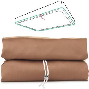 King Fitted Sheet, 100% Long-Staple Cotton Dual-Lock Fitted Sheet for King Bed, Luxury Soft and Comfort, 1000 Thread Count, Deep Pocket Fits 8" to 17" Mattress