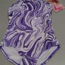 Kanu Surf Girls' Hurricane Beach Sport UPF 50 One Piece Swimsuit (10, Gigi Purple)