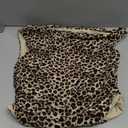 SUUKSESS Women Off Shoulder Tops Sleeveless Shirts Y2K Trendy Going Out Crop Tank Top (Cheetah Print, S)