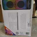 Bluetooth Speaker, 80W Peak Outdoor Speakers Bluetooth Wireless, TWS Portable Party Speakers with Subwoofer, Deep Bass, LED Colorful Lights, Loud Stereo Sound Boombox for Home, Camping, Travel