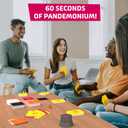 One Hot Minute - 60 Seconds of Pandemonium for Adults, Hilarious, Fast-paced, and Quick Thinking Card Game for Game Night, Parties, & Gatherings, 2-5 Players, Ages 18+