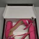COASIS Women's Chunky Block Heels Open Toe Ankle Strap 3.5 Inch Heeled Sandals 8.5