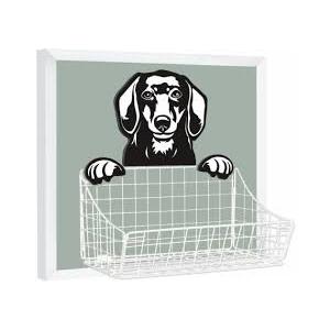 Dog Wall Storage Basket 12x12