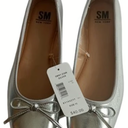 Steve Madden New York Zion Silver Women's Flats Shoes Size 9