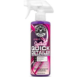 Chemical Guys Synthetic Quick Detailer High Gloss Quick Detailer Spray, Safe for Cars, Trucks, SUVs, Motorcycles and RVs, Remove Dust, Fingerprints & Smudges, Enhances Shine & Protection, 16 fl oz