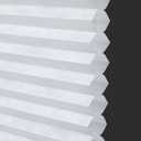 Persilux Honeycomb Blinds for Windows Cordless Cellular Shades Light Filtering 1.5" Cell Room Darkening for Home, Sun White, 34" W x 48" H